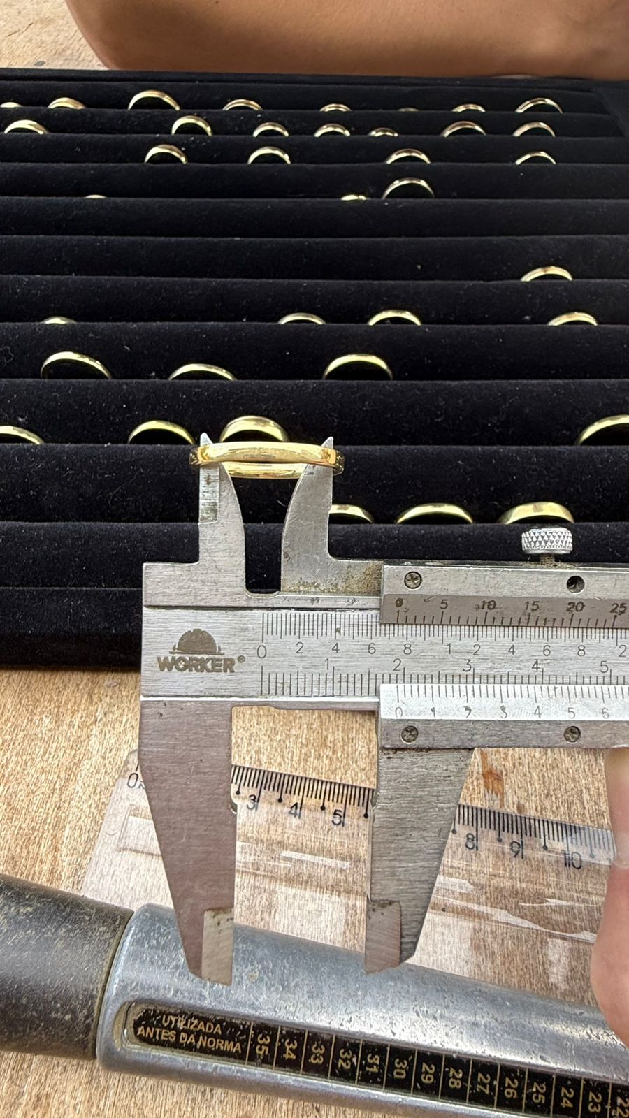 Aliança 6 mm - LEIA A DESCRIÇÃO